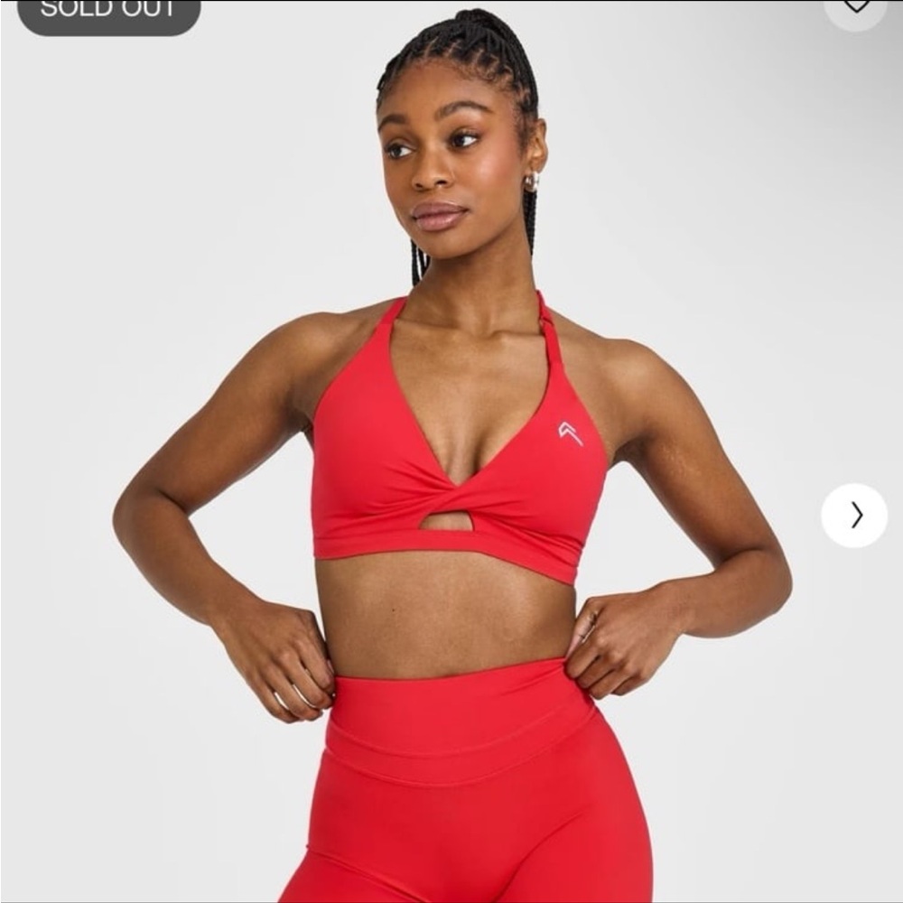 Oner Active Red Sports Bra